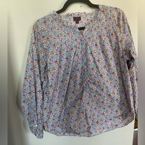 Women’s Floral-Print Blouse